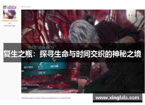 复生之瓶：探寻生命与时间交织的神秘之境